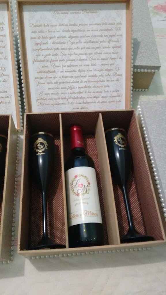 Lembrança padrinhos - 1