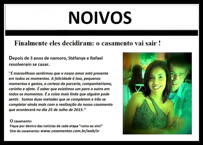 Aviso em cores