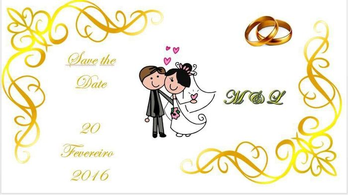 Meu save the date - opinião - 1
