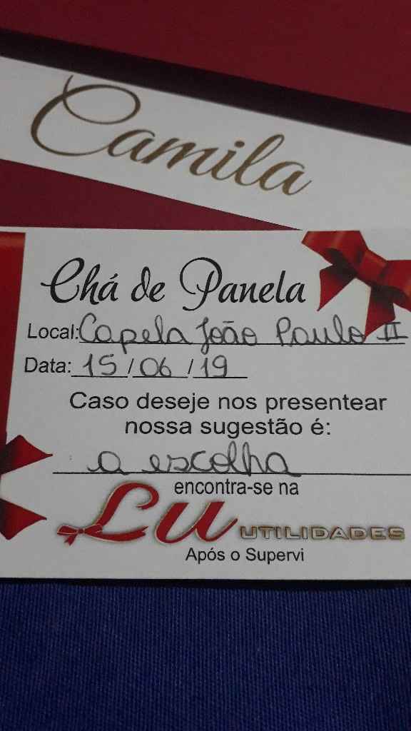 Meus convites de casamento ♡ - 2