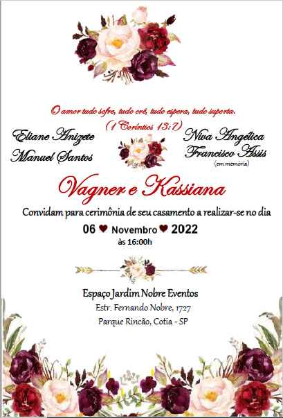 meu convite de casamento - 3