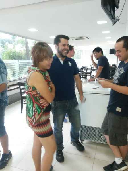 Churrasco com nossos padrinhos - 2