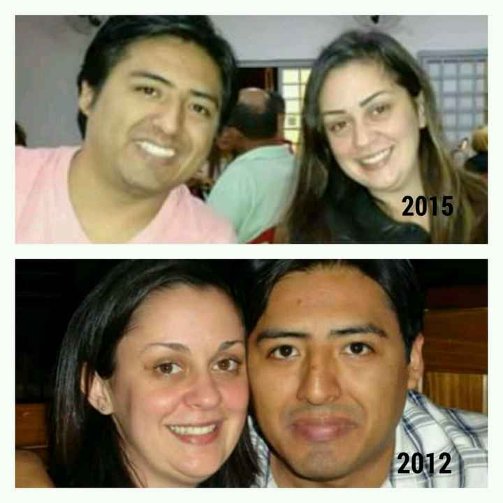 Meu noivo e eu: foto de antes e depois :) - 1