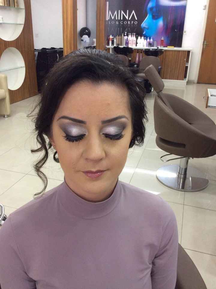 Maquiagem com air brush
