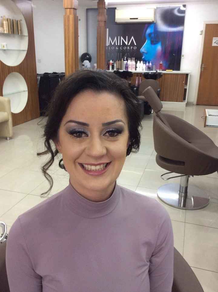 Maquiagem com air brush