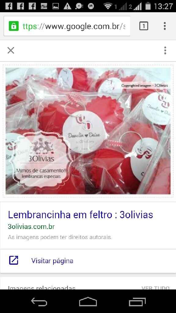 Lembrancinhas baratas e lindas para os convidados. - 1