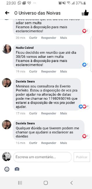Buffet Evento Perfeito Abril/maio/junho de 2020 - 1