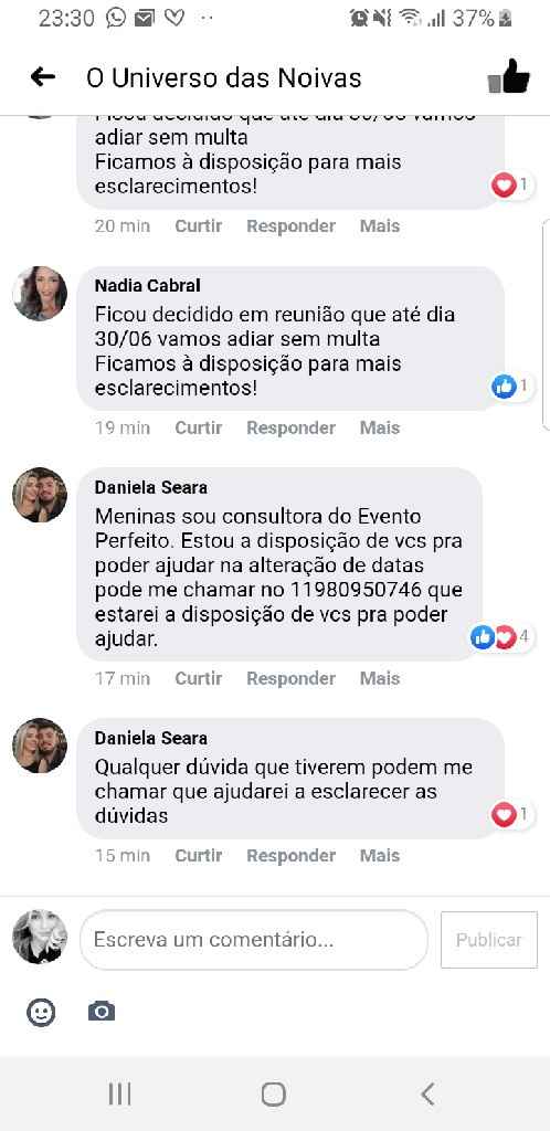 Buffet Evento Perfeito Abril/maio/junho de 2020 - 1