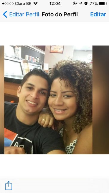 Poste uma foto com o seu amor - 1