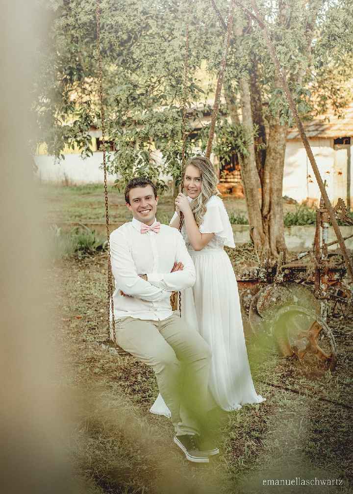 Pré-weddings na comu - Foto romântica - 1