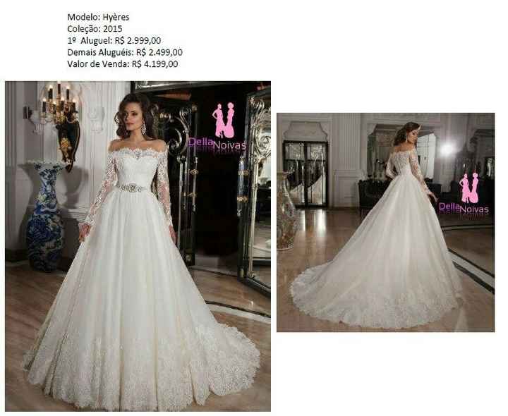 Vestido de noiva - 1