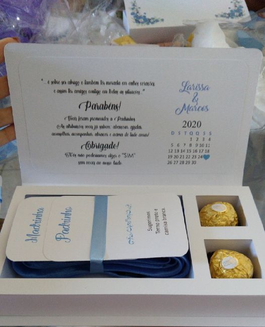 Caixa convite padrinhos - 3