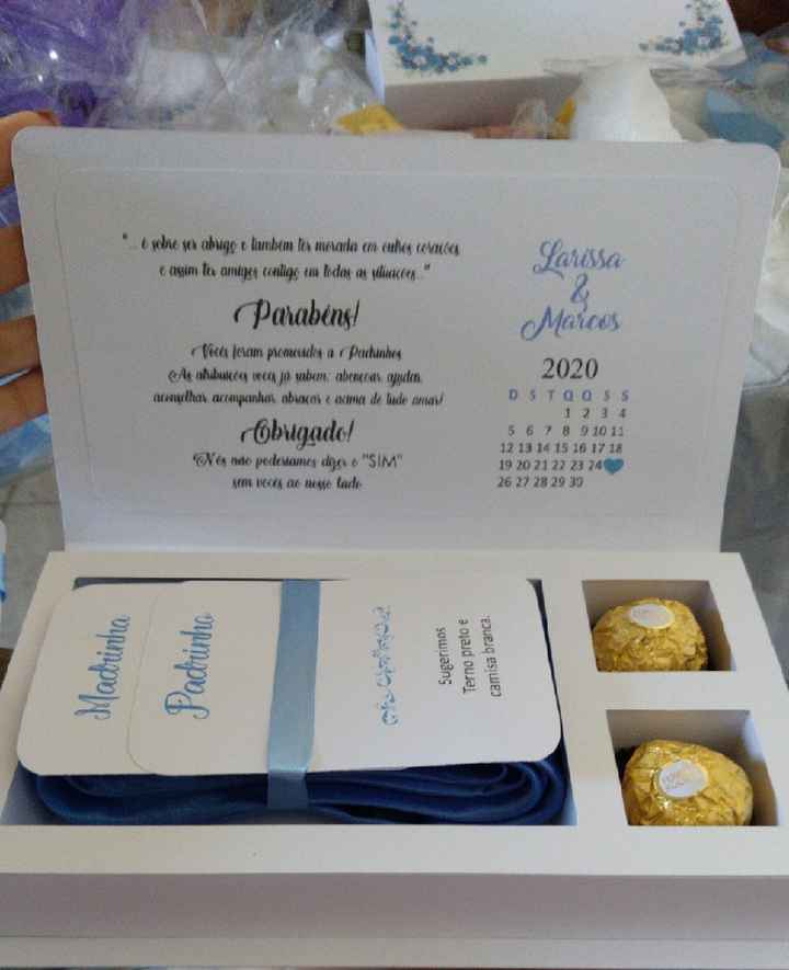 Caixa convite padrinhos - 3