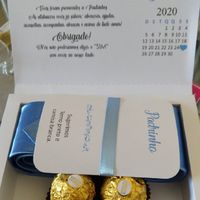 Caixa convite padrinhos - 1