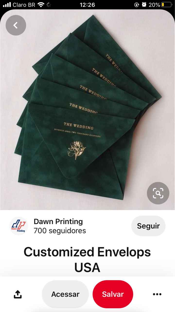 Convite de camurça, alguém já fez? - 2