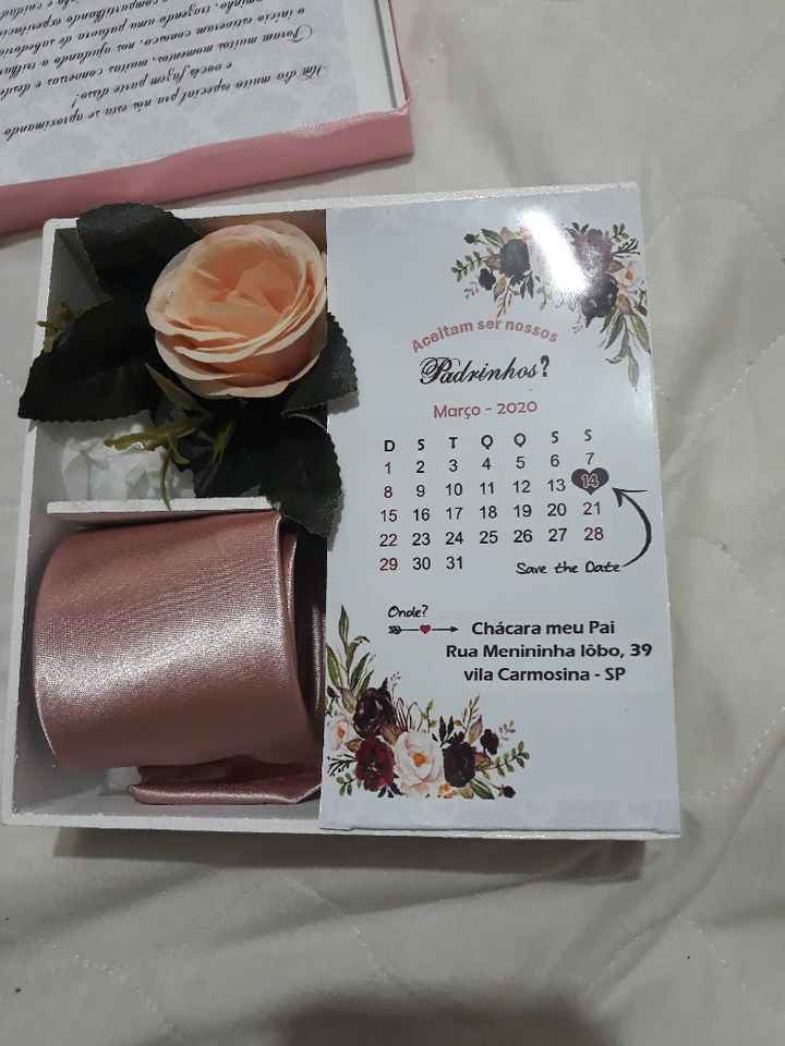 Chegou meua convites - 1