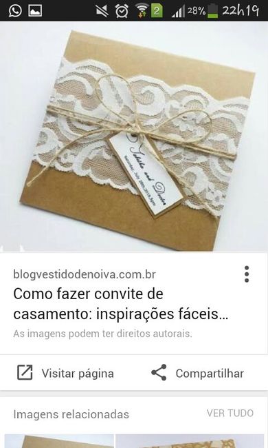 Convite de casamento - 1
