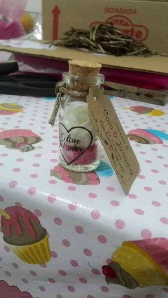 Presentes para os padrinhos e convidados - 1