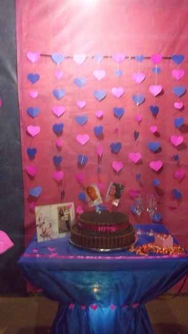 Decoração do meu noivado!
