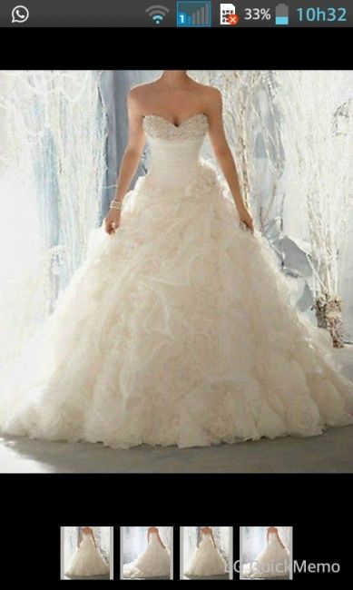 Vestido de noiva. - 2