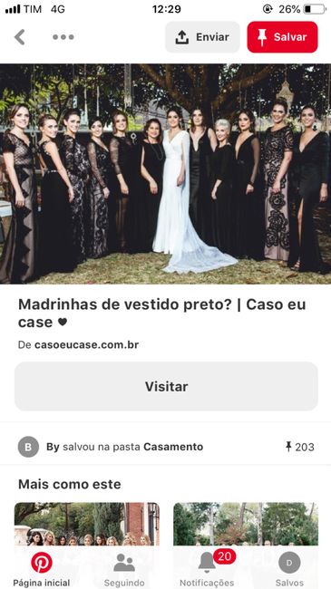 Me dá uma luz noivinhas vestido - 1