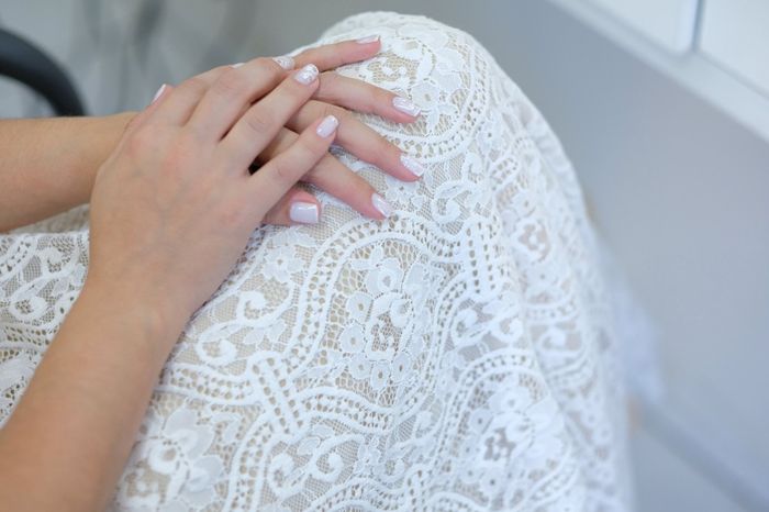 Unhas feitas pro grande dia
