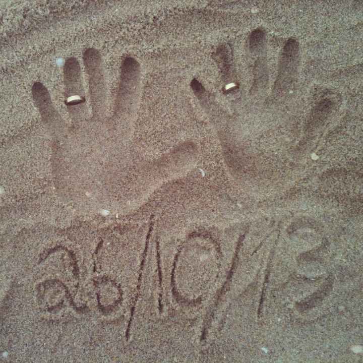 Save the Date improvisado