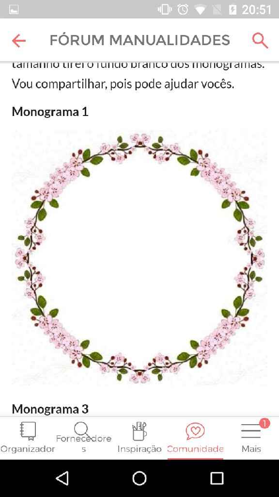 Downloads: monograma floral ( fundo transparente) - 2