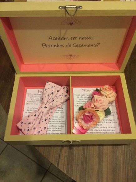 Caixinha por dentro completa