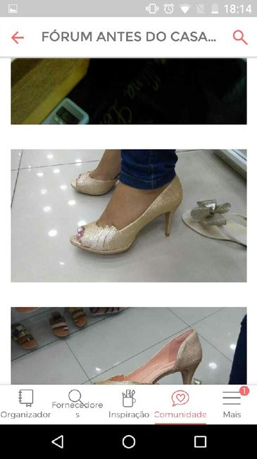 Sapato #vemescolher - 1