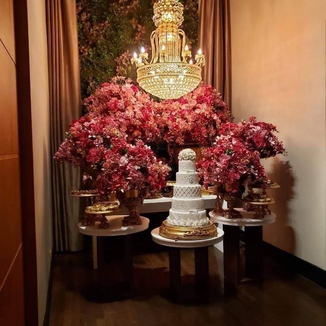 Flores artificiais no casamento 3