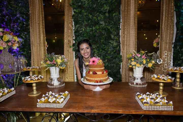  Mesa do bolo do meu noivado - 1