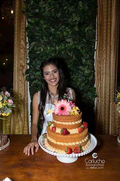  Bolo de noivado🎂💍 - 1