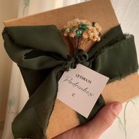 Caixa para os padrinhos! 💚 - 2