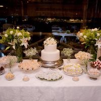 Minha mesa de doces, eu que fiz toda a decoração com ajuda de uma amiga