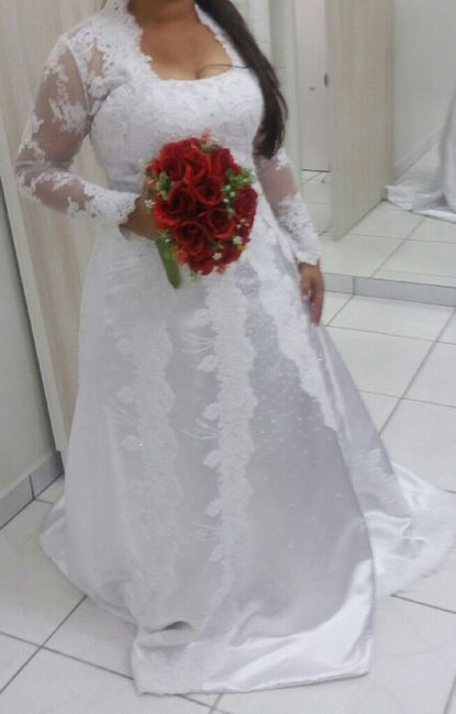 Prova do vestido... - 1