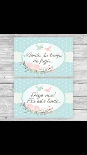 Plaquinha  - 1