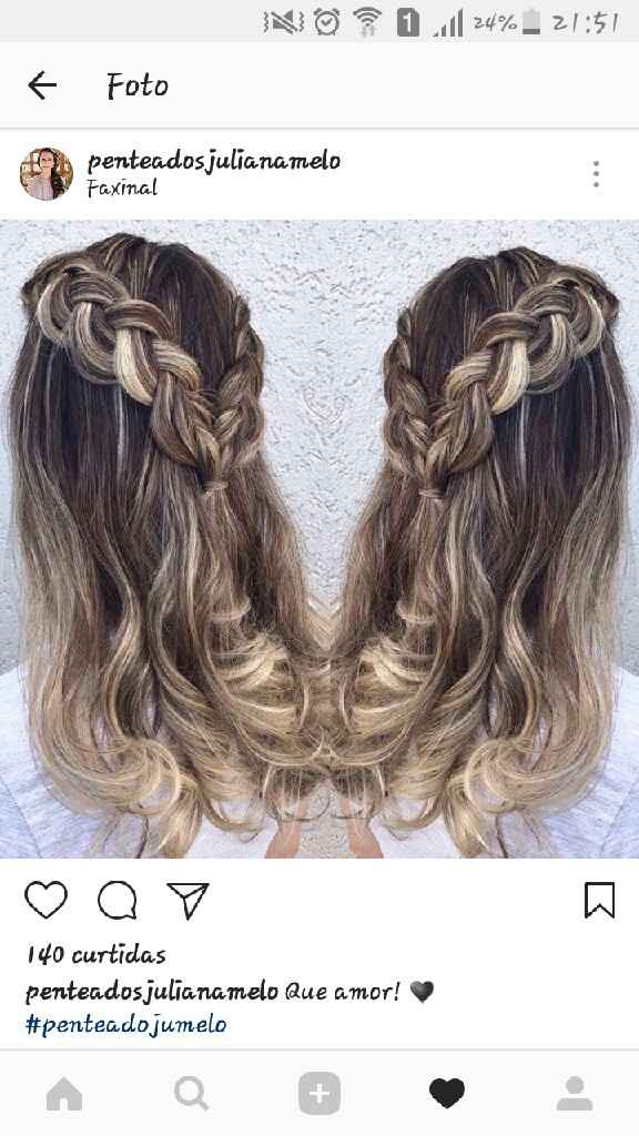 Penteado para o grande dia - 1