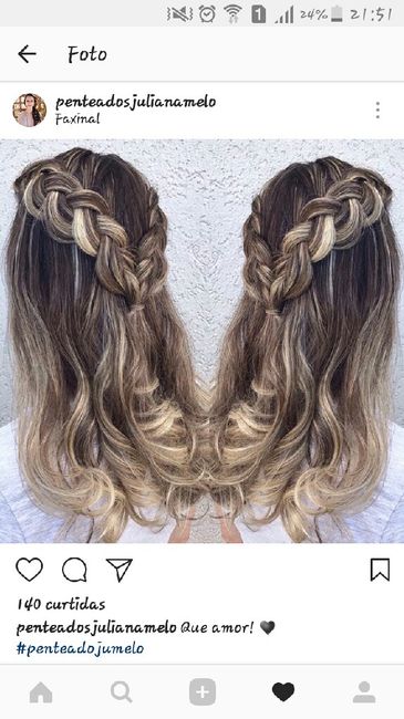 Penteado para o grande dia - 1