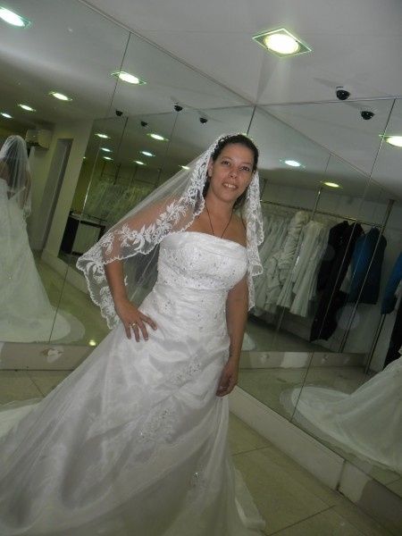 a escolha do vestido