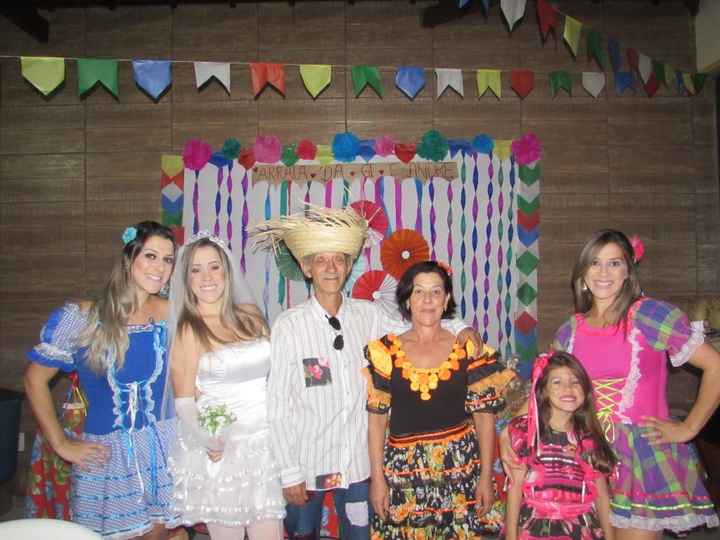 A familia da Noiva