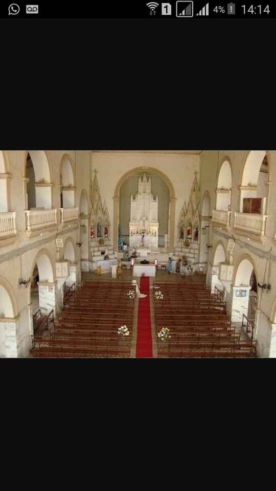 Qual igreja a noivinha/noivinho vai casar? - 2