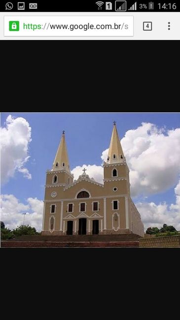 Qual igreja a noivinha/noivinho vai casar? - 1