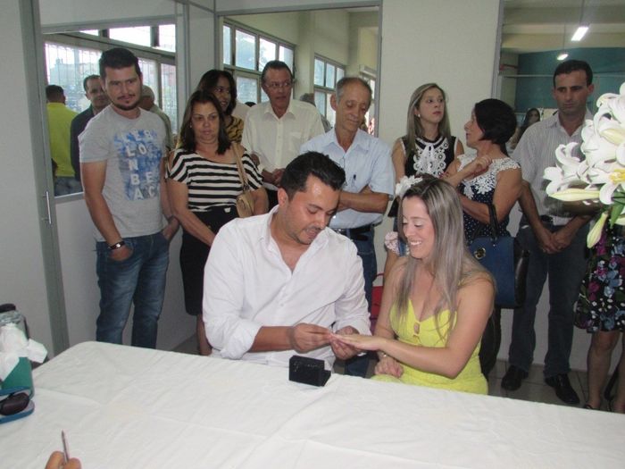 Troca das alianças