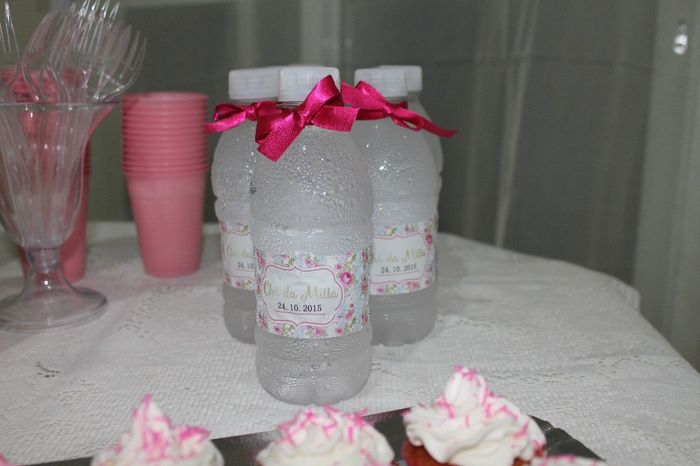 Água personalizada geladinha