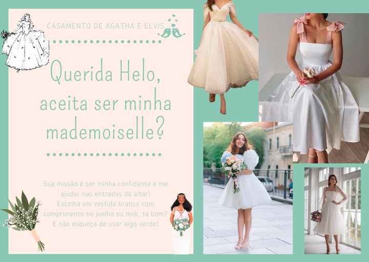Vocês terão "demoiselle"? - 1