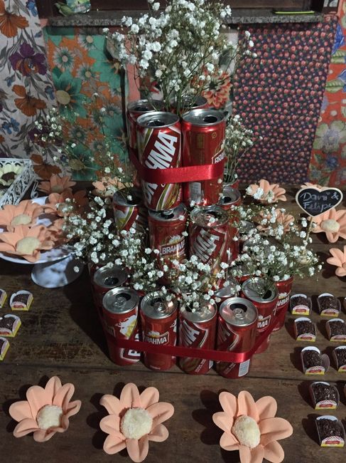 bolo de latas
