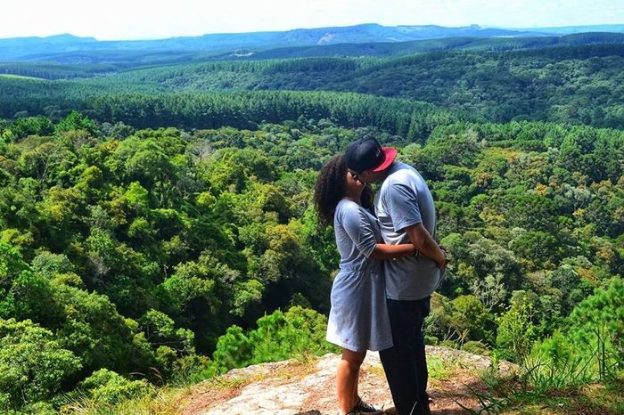 Amo essa foto, ele me levou para conhecer um lugar lindoooo 