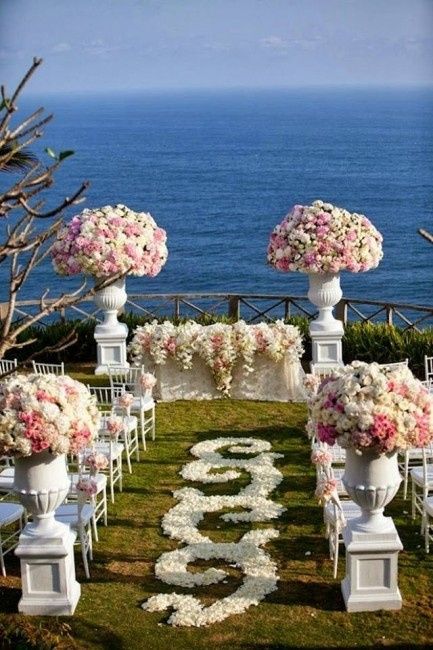 Inspiração para casamento ao ar livre lindo!