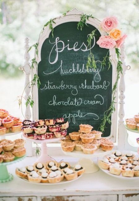 Doces finos e cup cakes